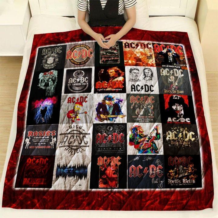 ACDC Special Quilt Blanket DUP1