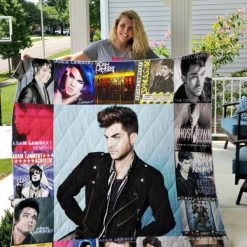 Adam Lambert Quilt Blanket