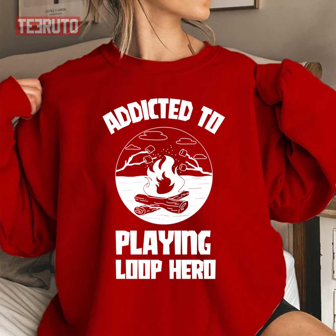 Addicted To Playing Loop Hero Unisex Sweatshirt