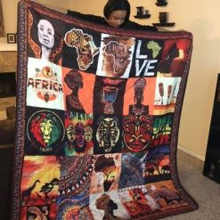 African Culture CLD170723 Quilt Blanket