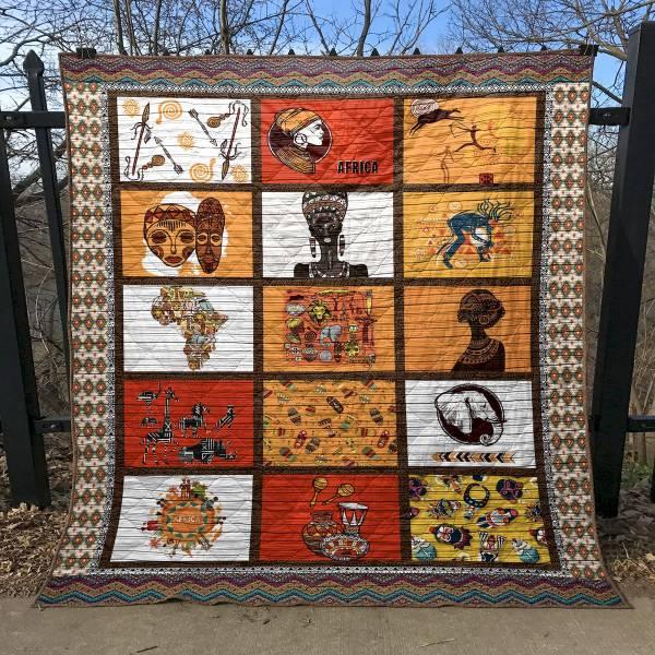 African Culture PKT200601 Quilt Blanket