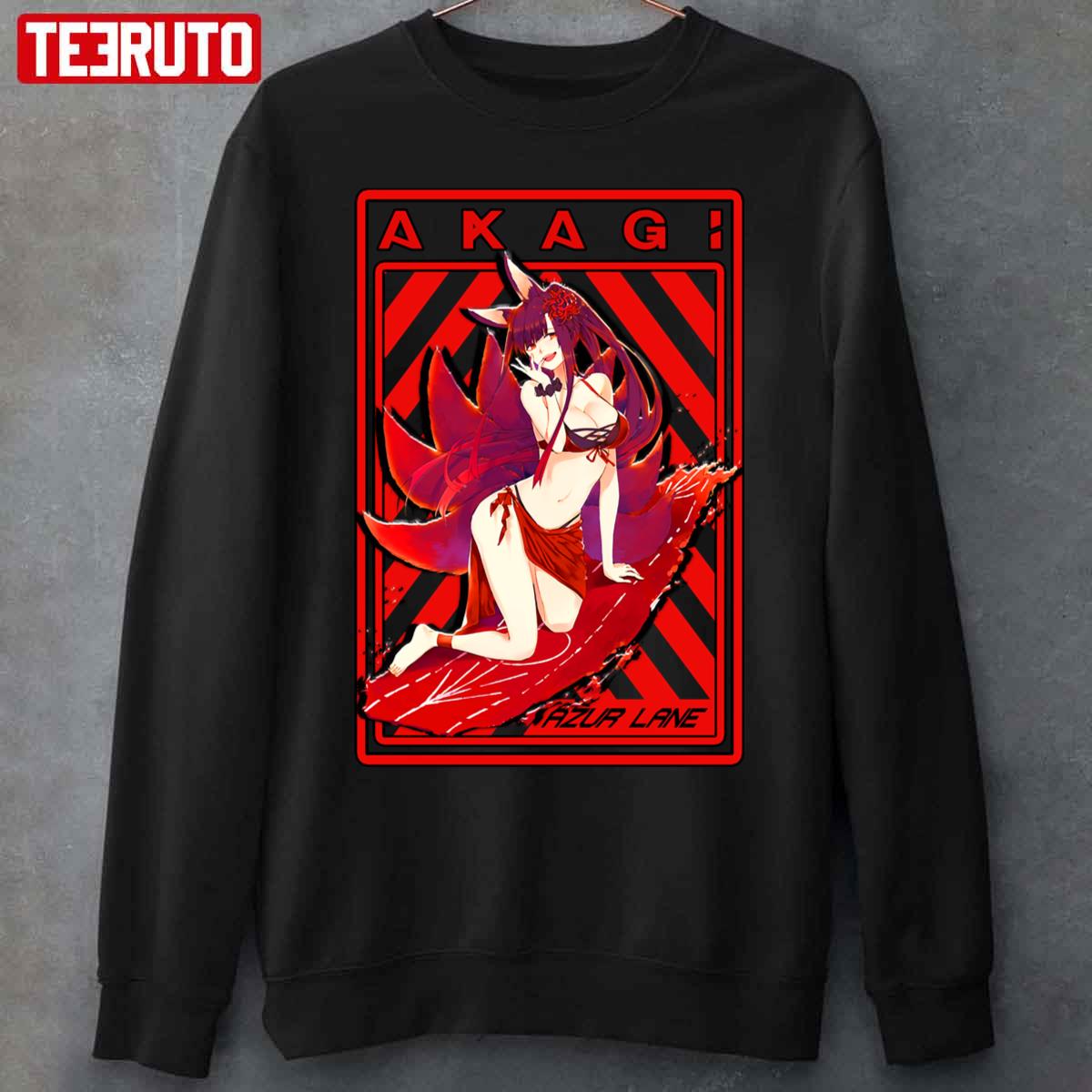 Akagi Summer Azur Lane Anime Aesthetic Unisex Sweatshirt