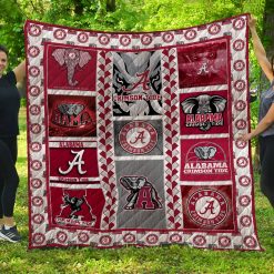 Alabama Crimson Tide Quilt Blanket LC23 DUP