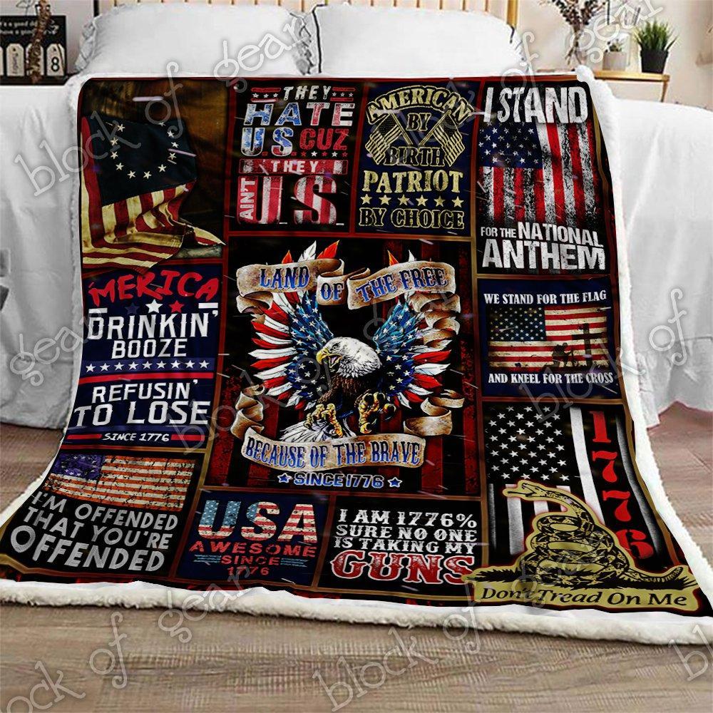 American Patriot Psl632 Sofa Blanket