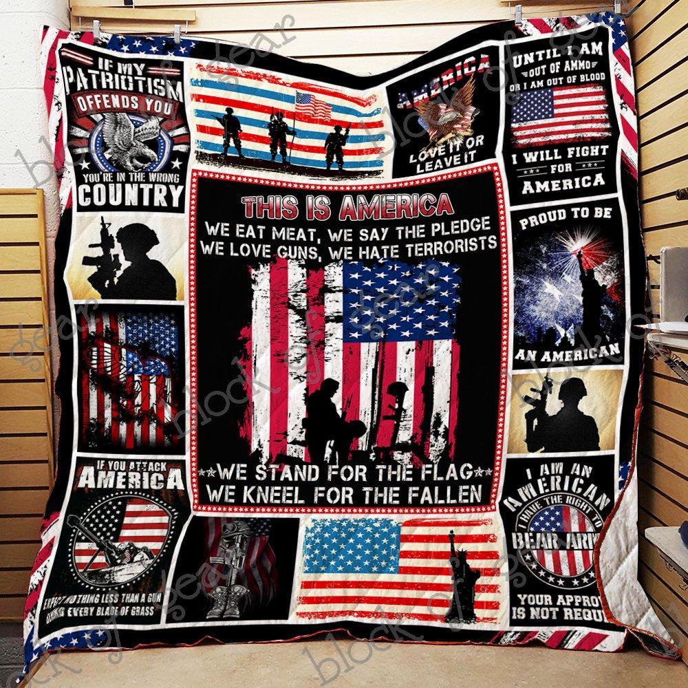 American Patriot Quilt Nh17