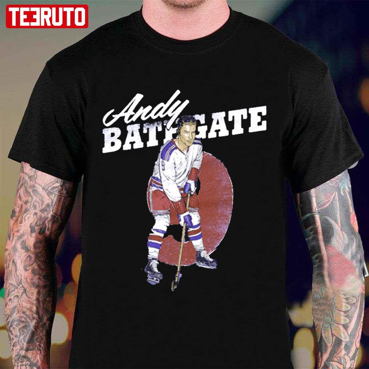 Andy Bathgate New York R Retro Hockey Unisex T-Shirt