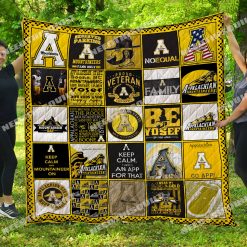 Appalachian State Mountaineers Quilt Blanket LC5 DUP