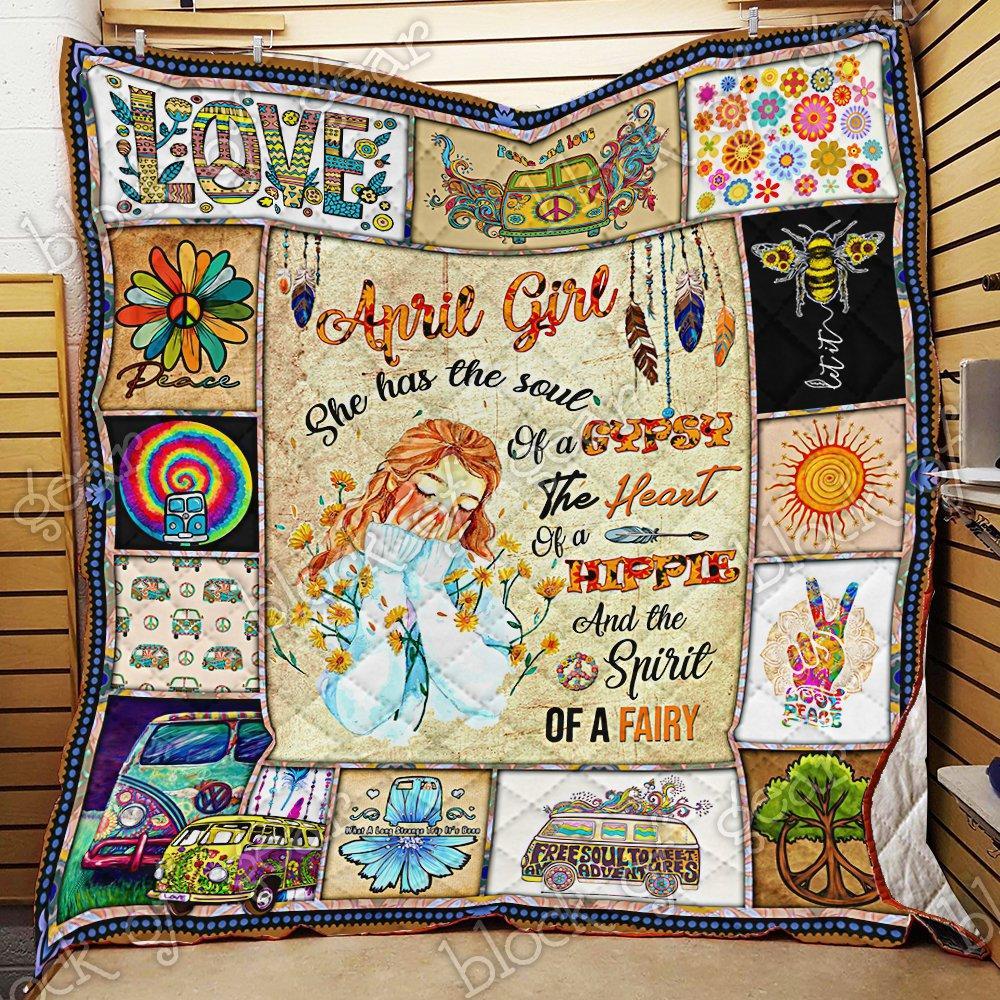 April Girl Hippie Quilt Pn635M4