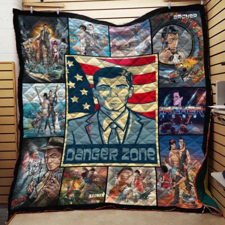 Archer Danger Zone Collage Quilt