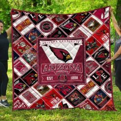 Arizona Cardinals Quilt Blanket LC8 DUP