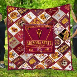 Arizona State Sun Devils Quilt Blanket LC3