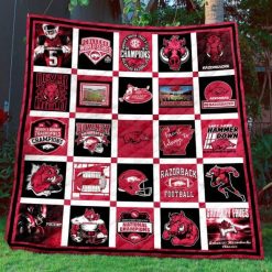 Arkansas Razorbacks Quilt Blanket TH1507