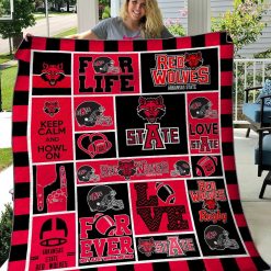 Arkansas State Red Wolves Quilt Blanket B070605