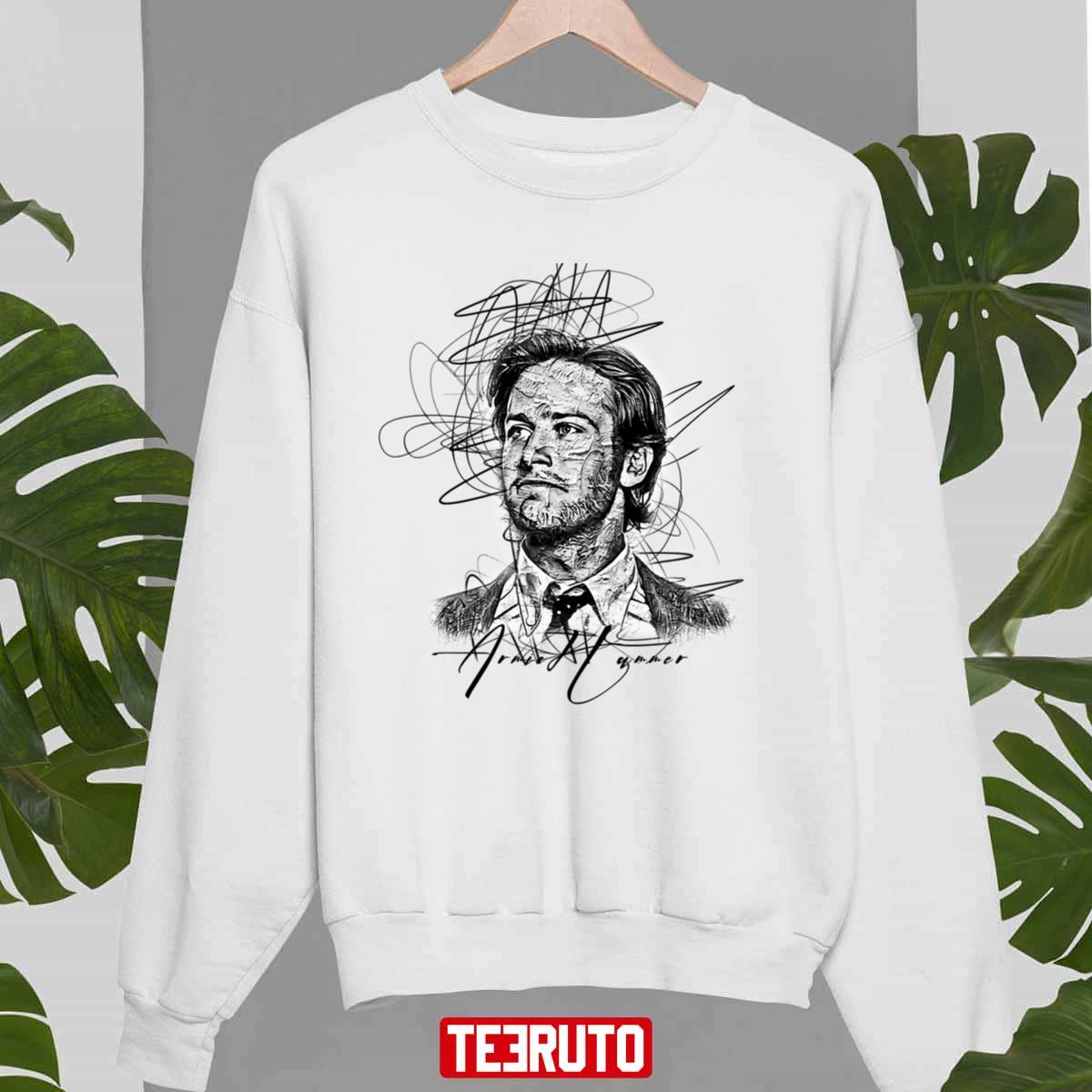 Armie Hammer Sketch Art Abstract Unisex Sweatshirt