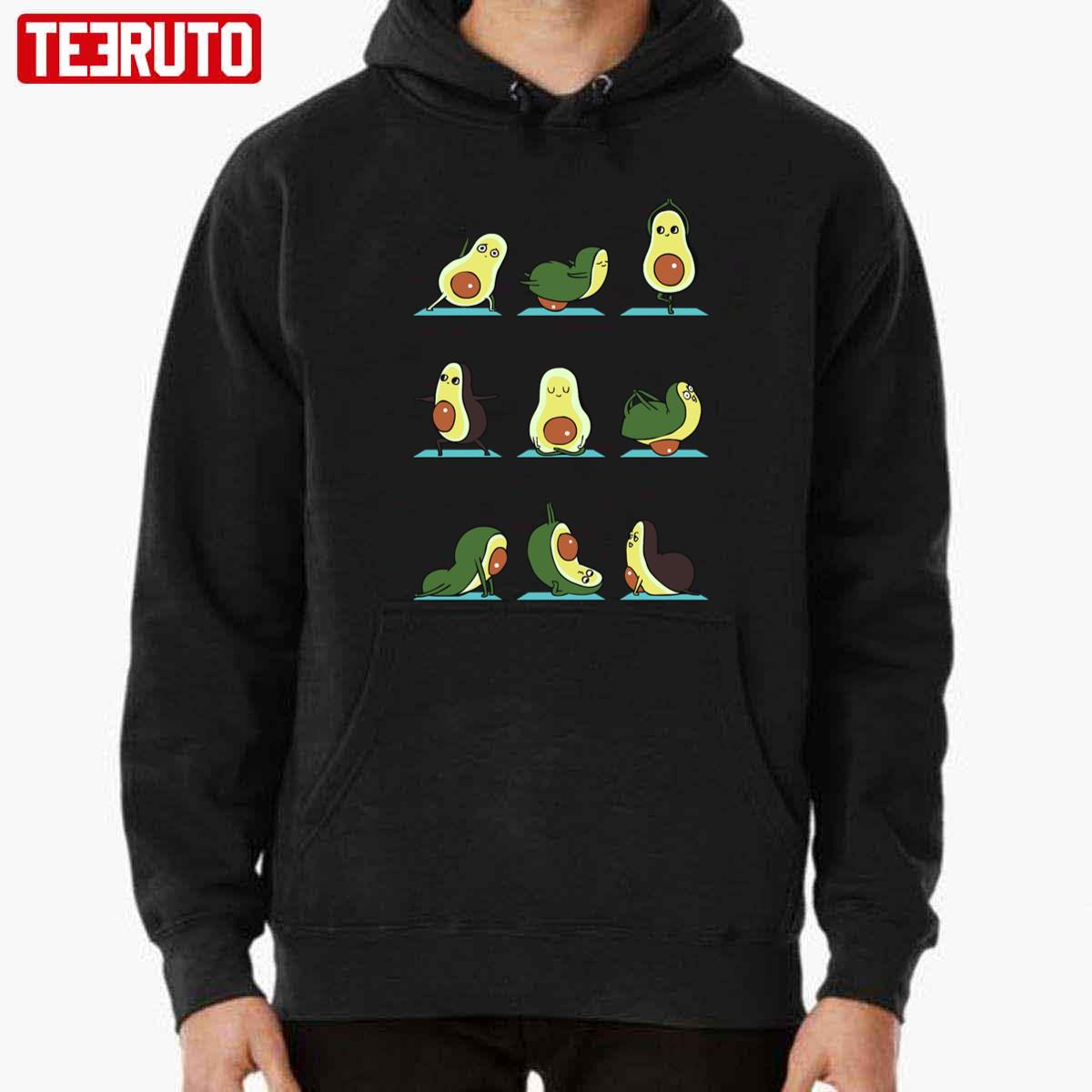 Avocado Yoga Funny Art Unisex T-Shirt