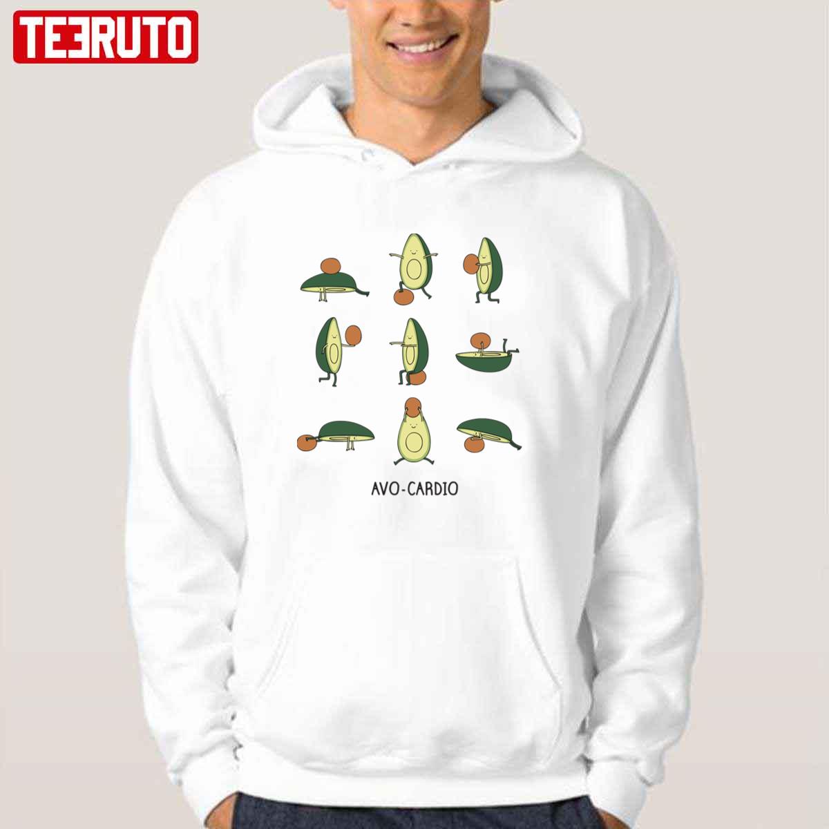 Avocardio Funny Avocado Cardio Unisex T-Shirt