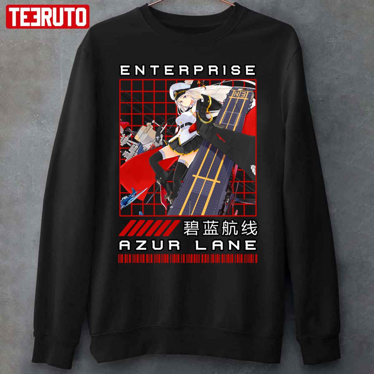 Azur Lane Anime Aesthetic Enterprise Unisex Sweatshirt