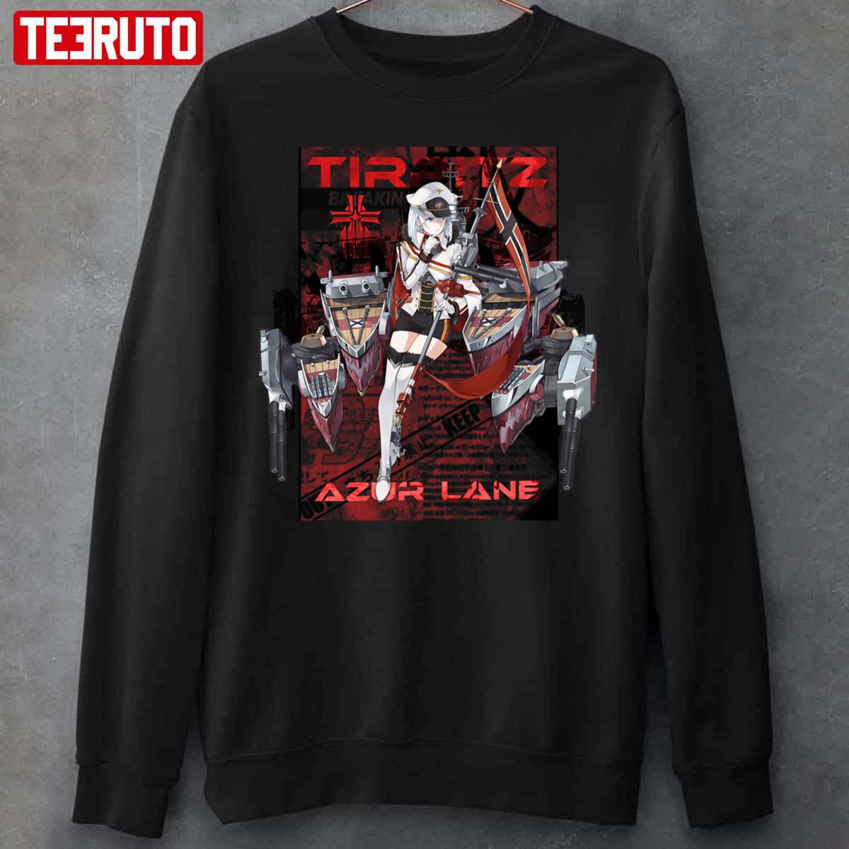 Azur Lane Tirpitz Anime Aesthetic Unisex Sweatshirt