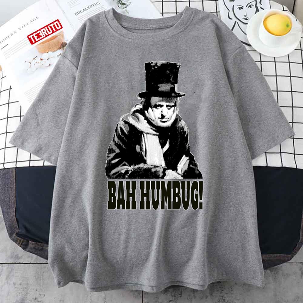 Bah Humbug Ebenezer Scrooge Unisex T-Shirt