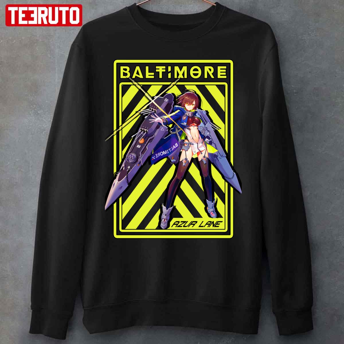 Baltimore Azur Lane Anime Aesthetic Unisex Sweatshirt