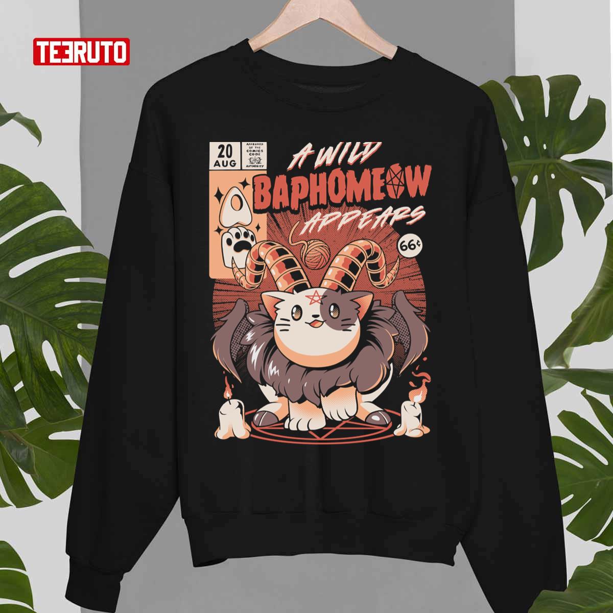 Baphomeow Cat Satan Cute Unisex Sweatshirt - Teeruto
