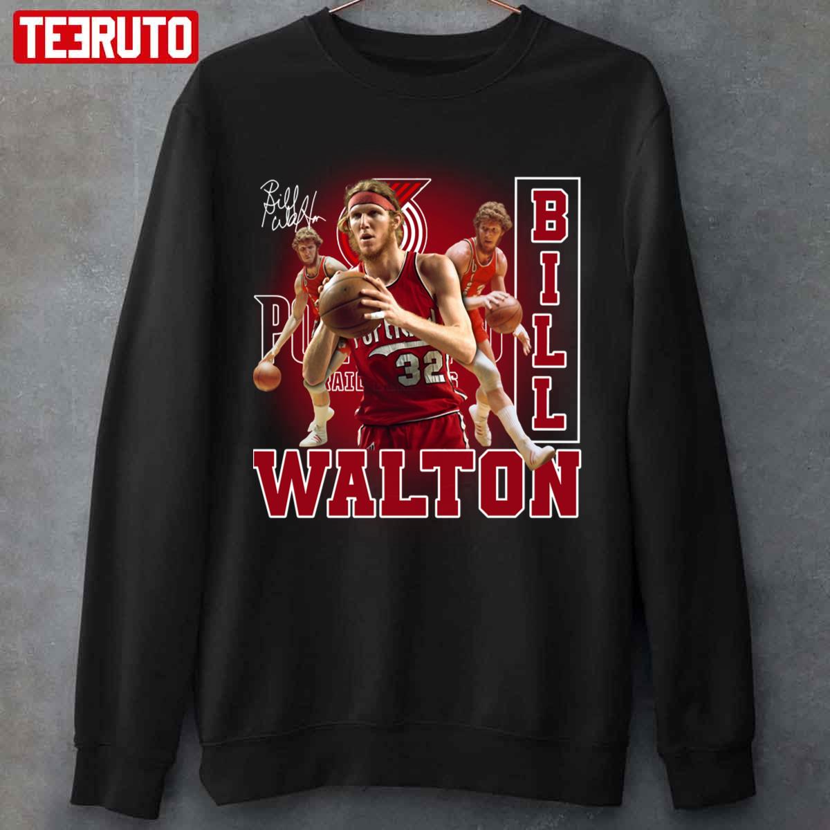 Basketball Legend Bill Walton Signature Vintage Retro 80s 90s Sweatshirt