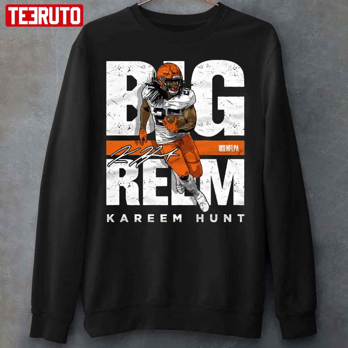 Tops, Bleached Cleveland Browns Crew