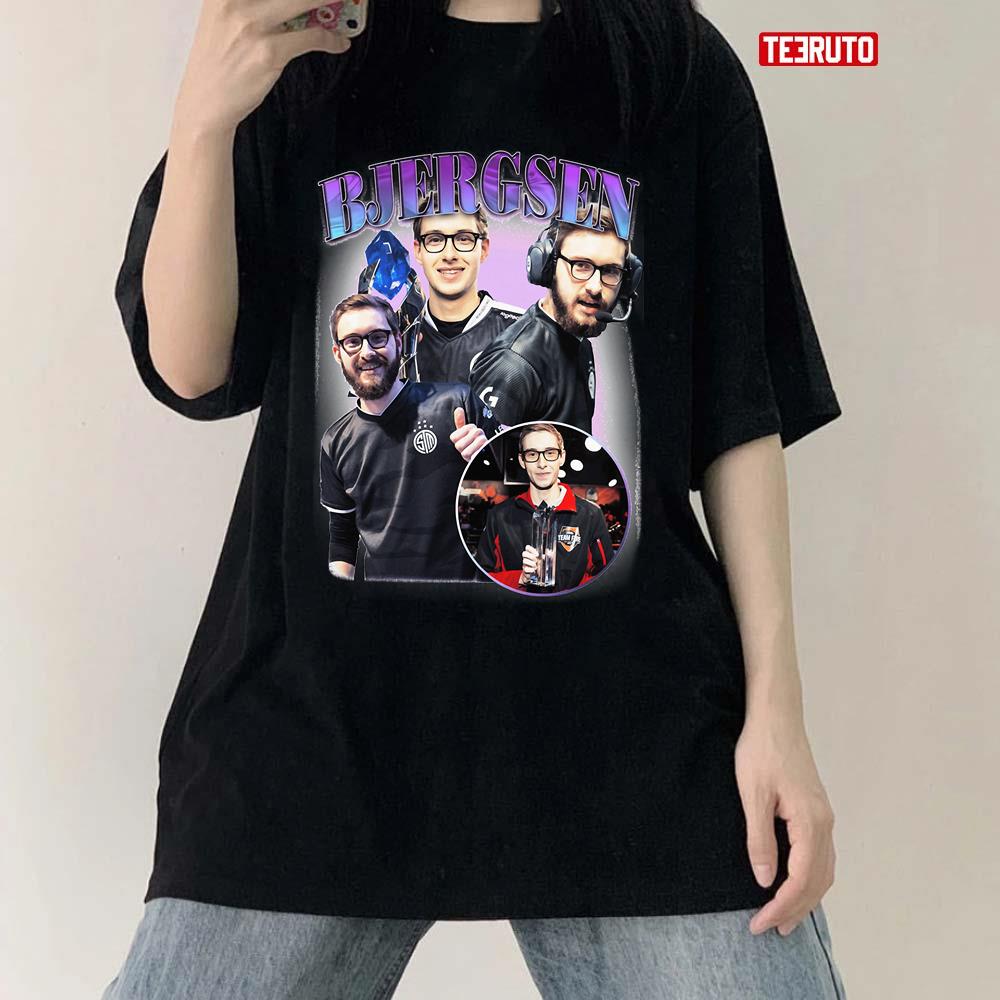 Bjergsen Lol Bootleg 90s Retro Signature Unisex T-Shirt