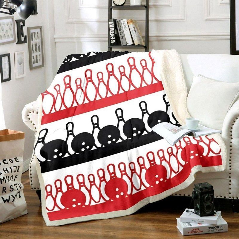 Bowling Premium Comfy Sofa Throw Blanket