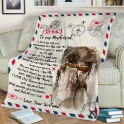 Boyfriend Blanket I Fell In Love Wwith You And Realized That You Are The One