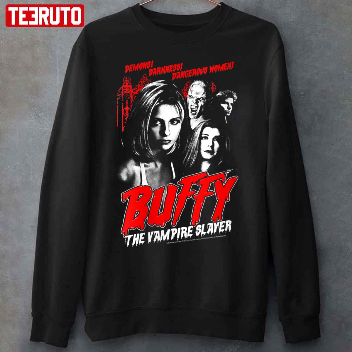 Buffy The Vampire Slayer Vintage Movie Series Unisex Sweatshirt