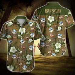 Busch Beer Iv Hawaiian Shirt