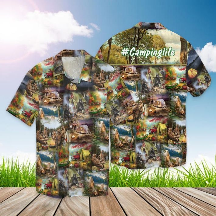 Camping Life Hawaiian Shirt