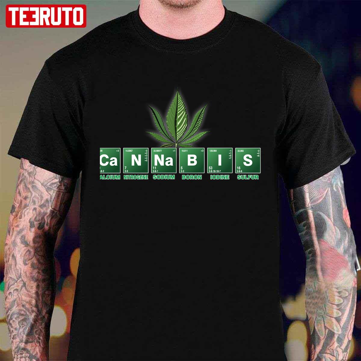 Cannabis Fundamental Elements Unisex T-Shirt