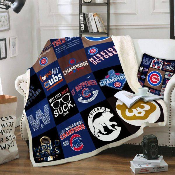 Official Chicago Cubs Blankets, Cubs Throw Blankets, Plush Blankets, Fleece