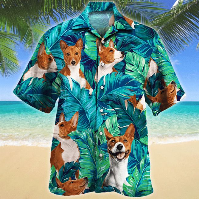 Corgi Dog Funny Hawaiian Shirt - Teeruto