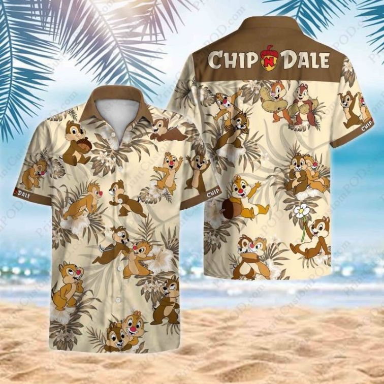 Chip And Dale Hawaiian Shirt - Teeruto