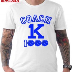 Coach K 1000 Wins Mike Krzyzewski Goat Shadow Unisex T-Shirt