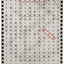Crossword Giving Loving For Mom Blanket For Mom Birthday