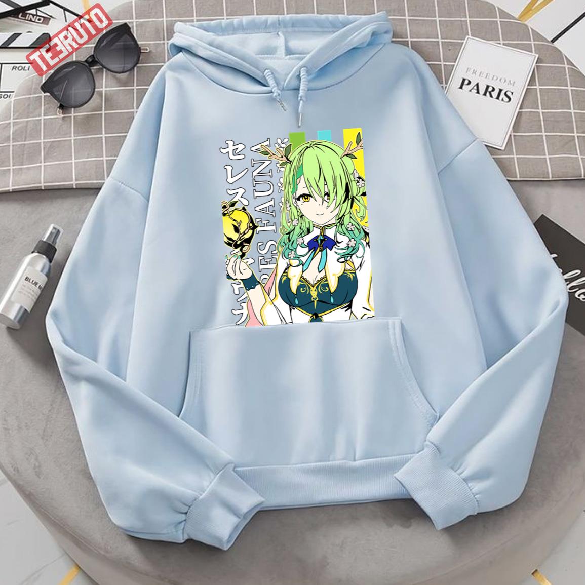 Cute Hololive En Council Ceres Fauna Unisex Hoodie