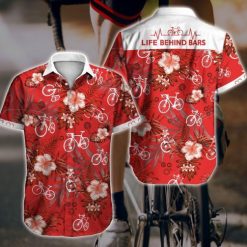 Cycling Hawaiian Shirt