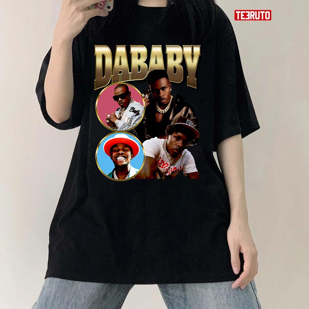 Dababy Vintage Bootleg Retro Signature 90s Rap Style Unisex T-Shirt