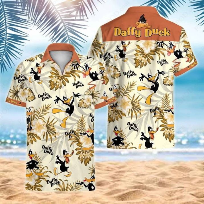 Daffy Duck Hawaiian Shirt - Teeruto