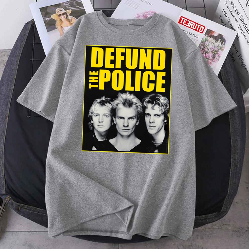 Defund The Police Rock Music Band Unisex T-Shirt