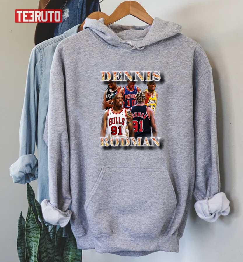 Dennis Rodman Vintage Basketball Bootleg Sweatshirt - Teeruto