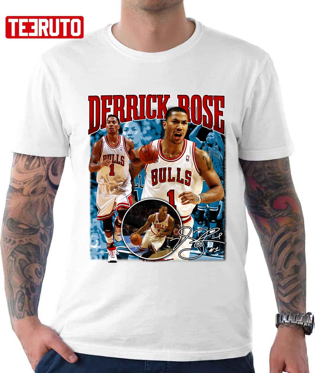 derrick rose vintage shirt