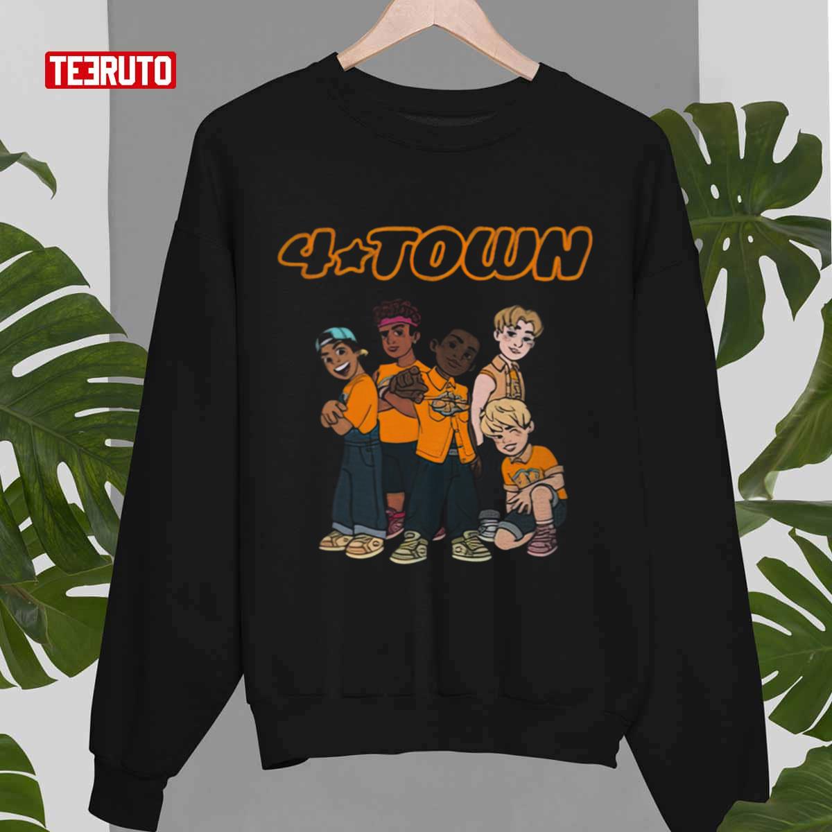 Disney Pixar Turning Red 4 Town Boy Band Girls Unisex Sweatshirt