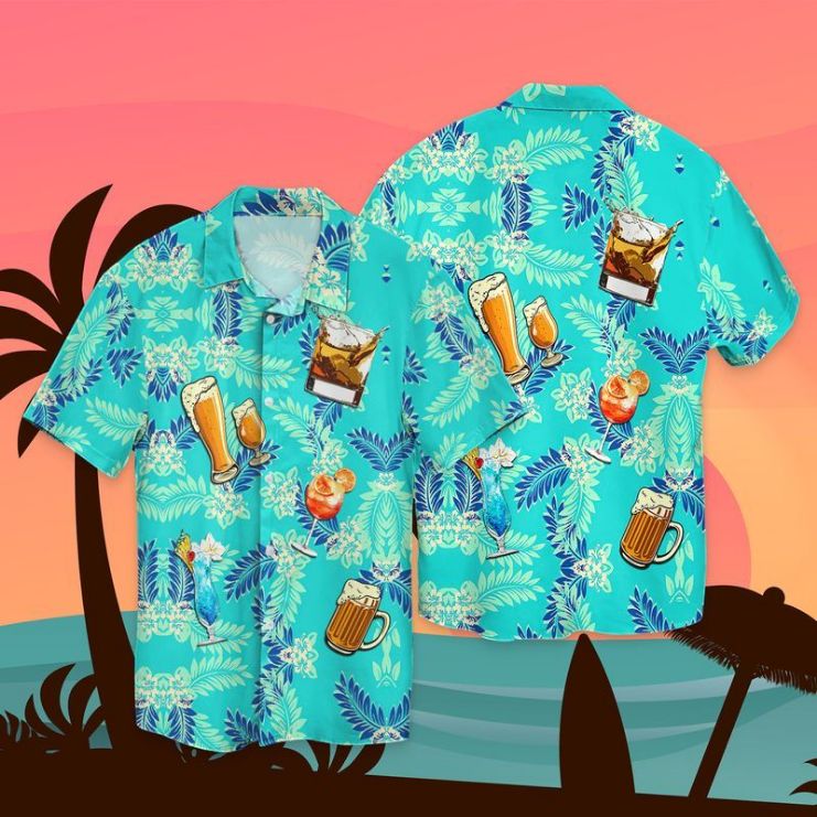 Drink Summer Hawaiian Shirt