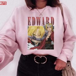 Edward Elric Anime Homage Fullmetal Alchemist Unisex Sweatshirt