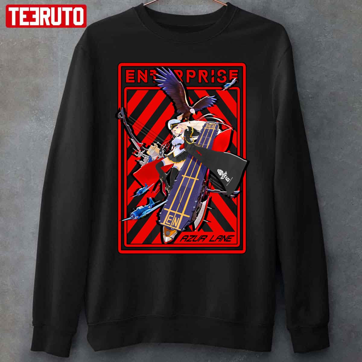 Enterprise Azur Lane Anime Aesthetic Unisex Sweatshirt